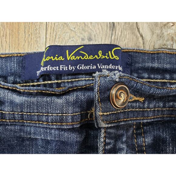 Gloria Vanderbilt Allyson Women's Size 12 Blue Denim Jeans - Picture 3 of 9